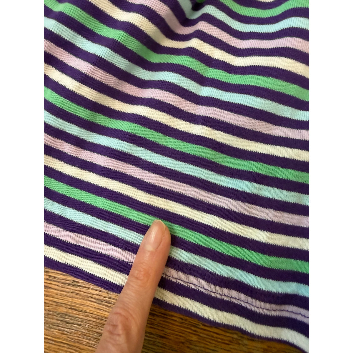 Hanna Andersson Girls' Striped Old School Dress Size 3