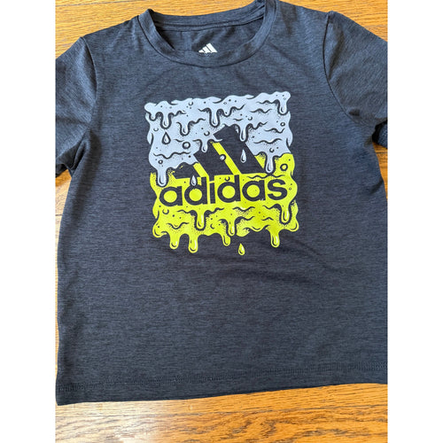Adidas Boys' Slime Logo Performance Shirt Size 4
